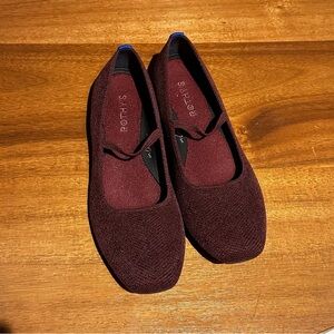 The Max Square-Toe Flats